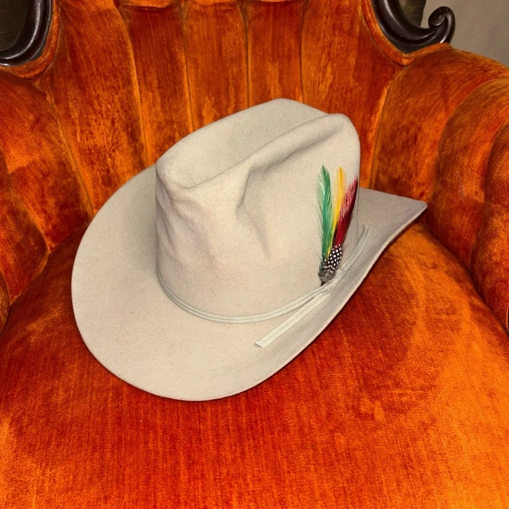 Vintage Resistol Cowboy Hat ~westerner Beaver ~self Conforming - Picture 6 of 10
